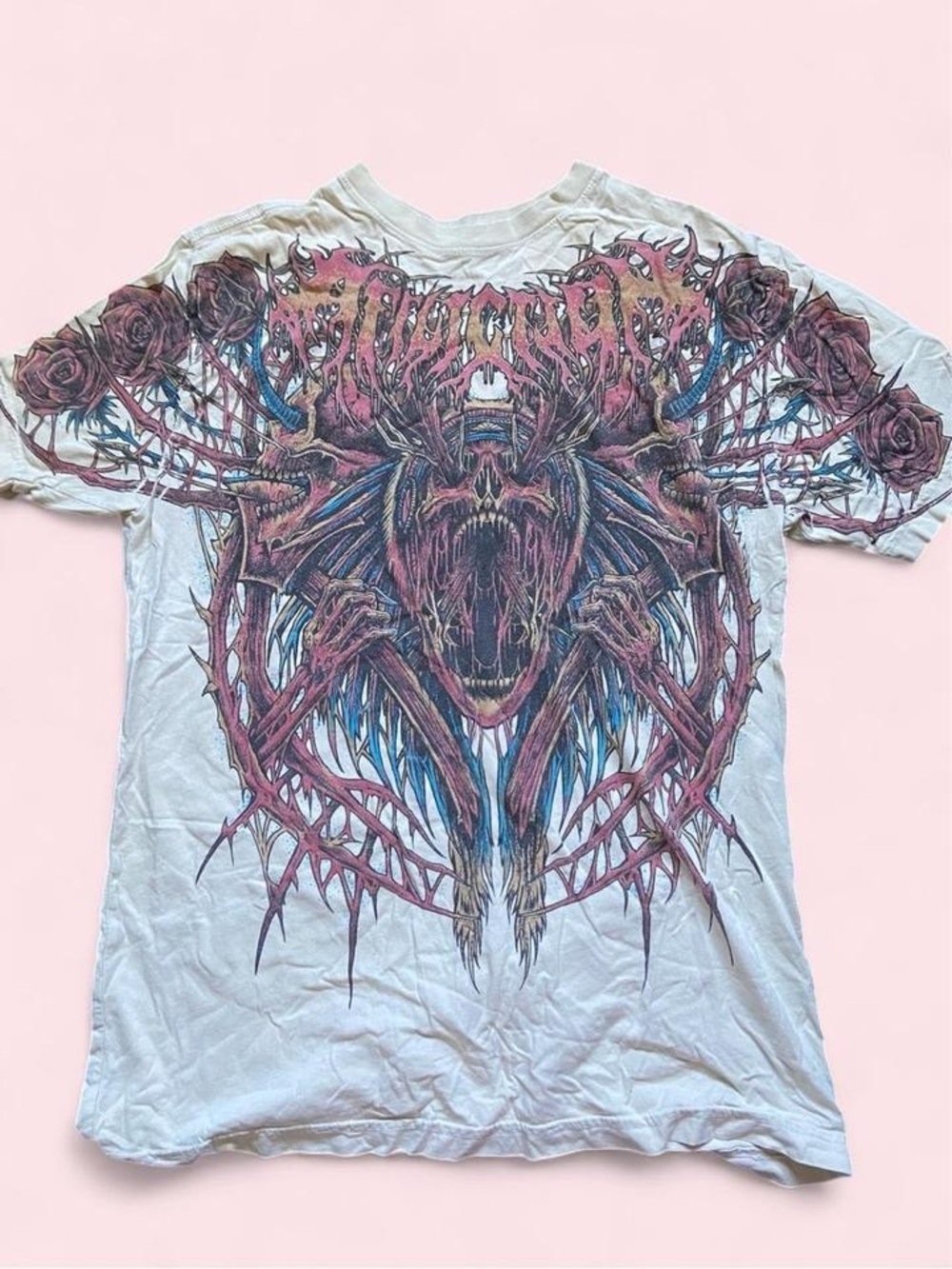Affliction White Tee